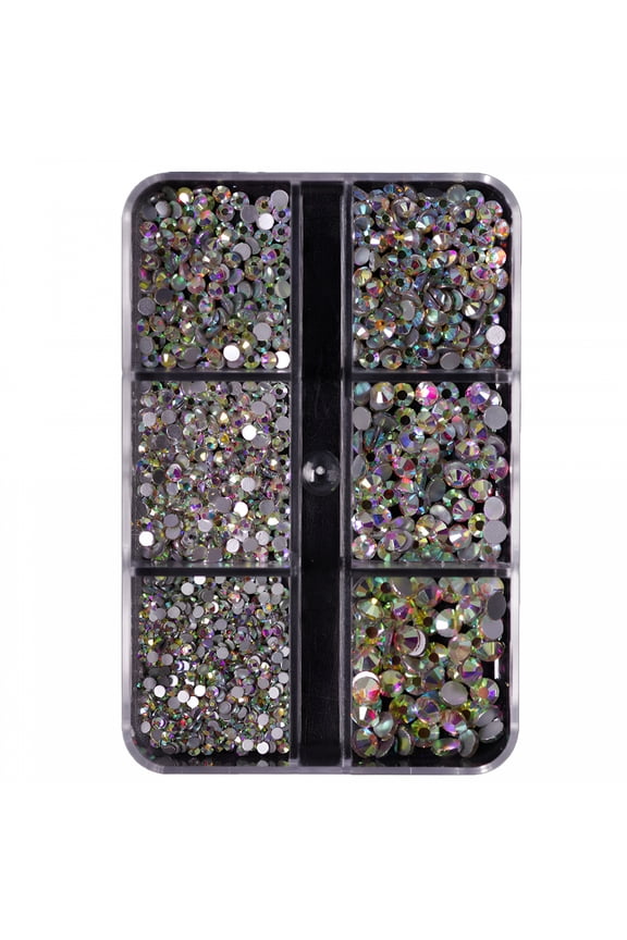 2026 New Mixed Size Non-Hotfix Crystal Gems for Face,Nail,Clothing,Shoe&Bag Bling Decorations Flatback Rhinestones