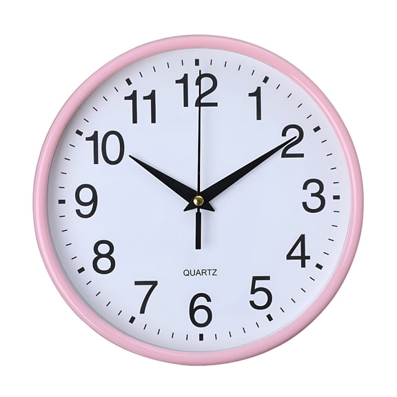 DESIGNICE 2026 New Modern Wall Clock Round Wall Clock Simple Style High-Precision Battery Operated Easy-To-Read Non-Ticking Quartz Clock for Wall Decor Minimalist Wall