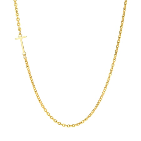DESIGNICE 2026 New Necklace with Initials Long Lasting Shine Initial Necklaces Resistant to Fading Dainty for Daily Work Party Gold Necklace Gold Stylet