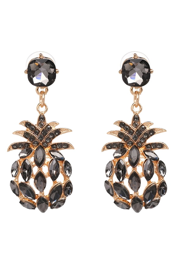 2026 New New Year Studs Fruit Pineapple Earrings Personalized Earrings for Party,Casual,Holiday,Gift,7 Color Optional
