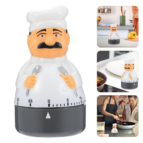 DESIGNICE 2026 New Oven Timers Cooking Kitchen Timer White Abs Kitchen Accessory 1Pack Kitchen Timers for Cooking, for Baking, Grilling, Meal Prep, Home Cooking