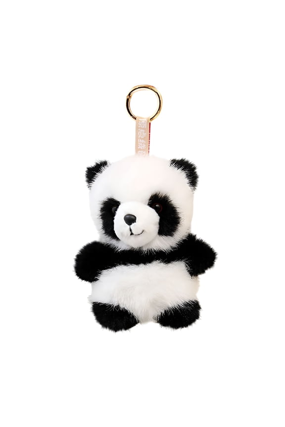 2026 New Panda Keychain Cute Keychain Toys for Kids Stuffed Panda Keychain Small Panda Plush Pendant Purse Charm Bag Hangings for Girls for Backpack, Wallet, Gift, Party, Travel