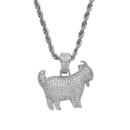 DESIGNICE 2026 New Pendant Necklace,Trendy Goat Pendant Necklace for Women,Fashionable Celebrity-Inspired Necklaces for Women,Playful Womens Necklaces