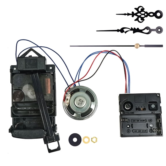 DESIGNICE 2026 New Pendulum Clock Movement with Music Chime Box for Clock Repairs, Home Decor, Pendulum Clocks, Gift Ideas, Timepieces, Vintage Clock Restoration