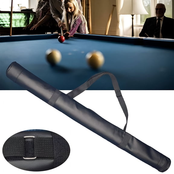 DESIGNICE 2026 New Pool Cue Case Pouch Holder Cue Bag Pool Stick Case Stick Rod Adjustable Straps for Billiards, Snooker, Pool Hall, Home Practice