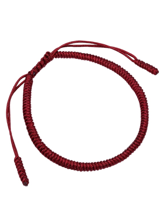 2026 New Red String Bracelet Unique Tibetan Knot Design Charm Bracelet Lucky Guardian Bracelets for Gifts Luck Protection Wine Red