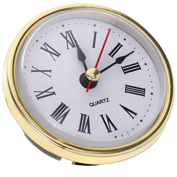 DESIGNICE 2026 New Retro Clock Insert Diy Round Clock Roman Number Inlaid Clock with Clock Movement