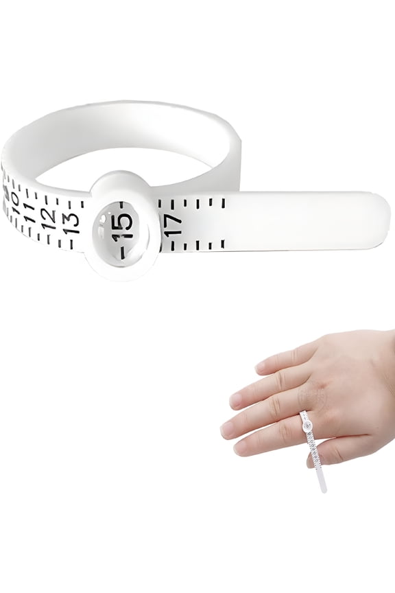 2026 New Ring Size Measurement - Ring Gauge Measurement Rings Measure Finger Rings,1-17 Size Rings Us,For Jewelry Fitting,Ring Shopping,Custom Ring Design,Gift Purchases.
