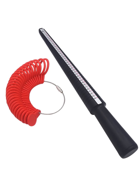 2026 New Ring Size Stick Mandrel Finger Gauge Ring Sizer Set Measuring Sizes Jewelry Tool for Resizing, Jewelry Making, Accurate Measurements, Diy Projects, Ring Fitting, Professional Use