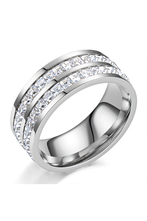 2026 New Rings for Women Non Tarnish Robust Structure Fashion Rings for Women Skin Adaptable Tarnish Free Gold Rings for Engagement Wedding Anniversary Silver Plated