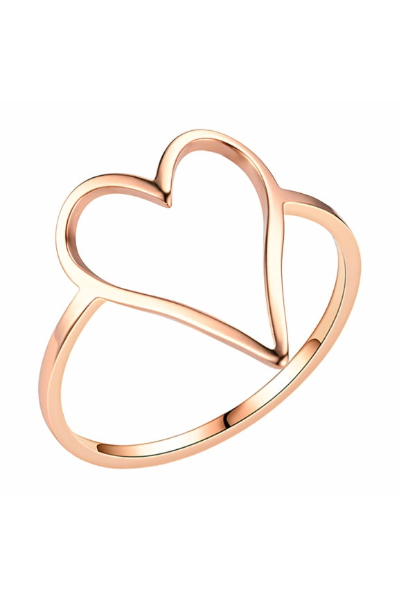 2026 New Rings for Women for Party Casual Electroplating Gold Rings for Women Simple Womens Rings Rize 9