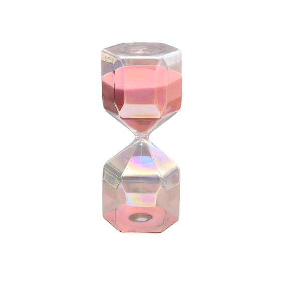 DESIGNICE 2026 New Sand Hourglass,Sand Clock Kids Adults Gift,Glass Sand Timer,Sandglass for Restaurant Home Bedroom Decoration 15Min
