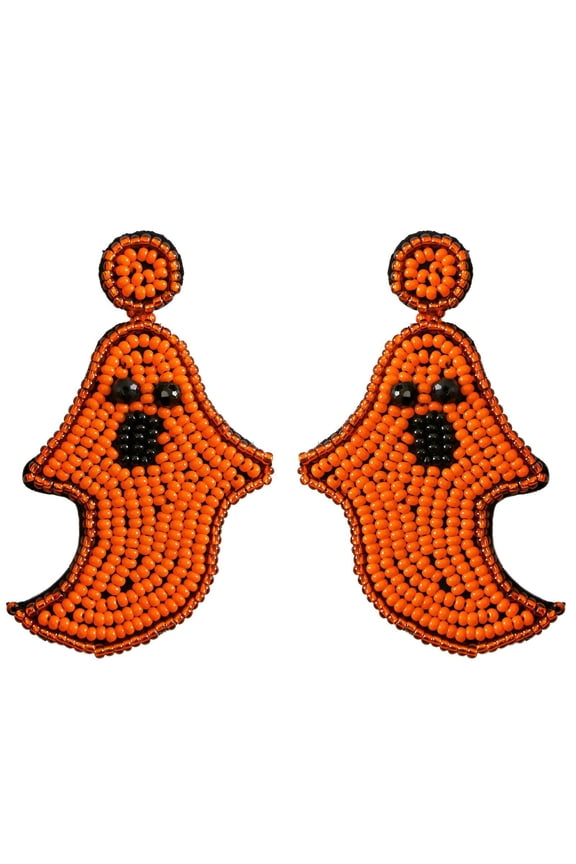 2026 New Shamrock Earrings,Exquisite Craftsmanship St Patricks Day Earrings for Women,Floral Earrings with Temperament Shamrock Earrings for Women,Orange