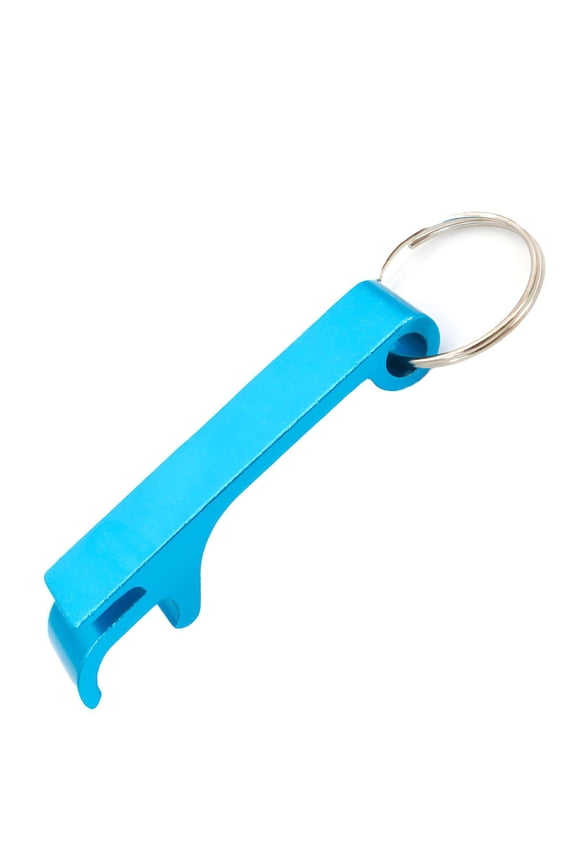 2026 New Small Key Rings Keychain Design Key Chain Beer Bottle Opener Personal Charm Keychain Bottle Opener for Keys Bars Parties Blue