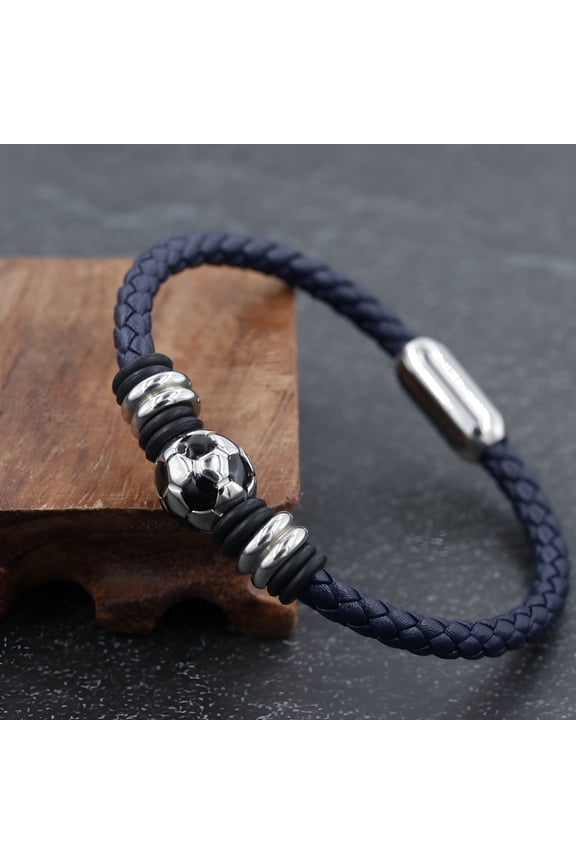 2026 New Soccer Football Bracelets for Men Women Adjustable Friendship Sports Jewelry Soccer Lovers,Soccer Team Soccer Themed Gifts for Game,Practice,Fan,Party