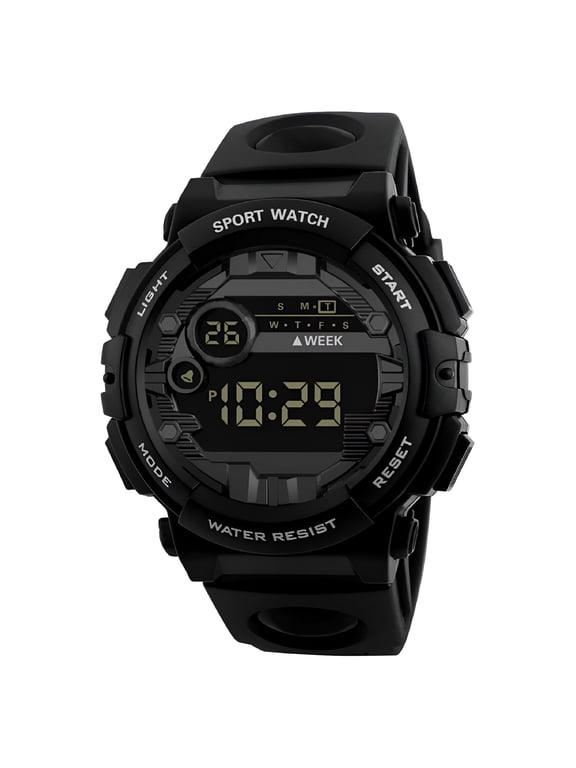 2026 New Sport Watch Luxury Mens Digital Led Watch Date Men Outdoor Electronic Watch Wrist Watches, for Sports, Outdoor Activities, Hiking, Casual Wear, Gym