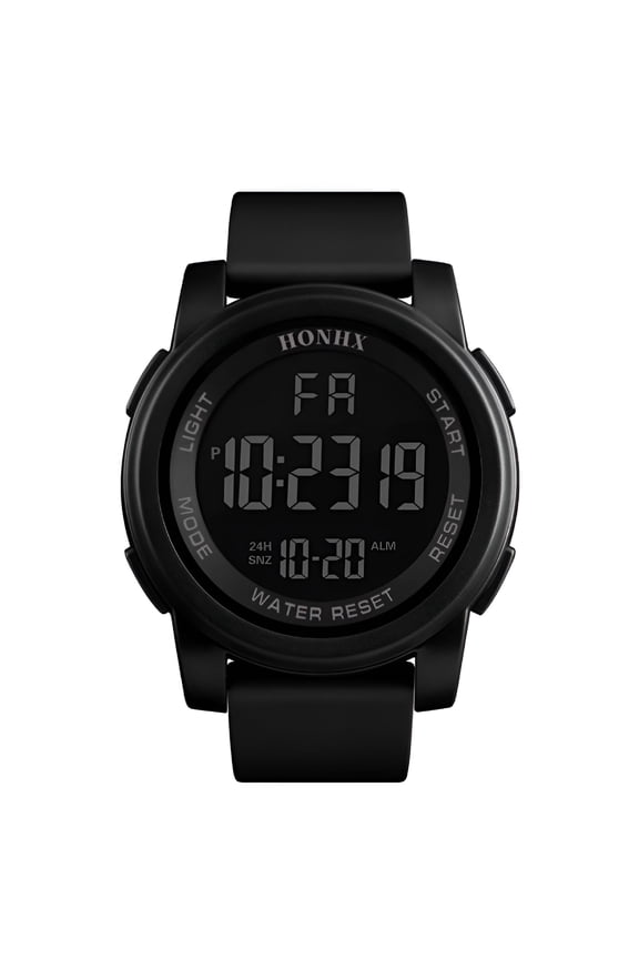 2026 New Sports Watch 50M Waterproof Watch with Step Counter for Men and Women, Outdoor Multifunctional Large Dial Sports Watch