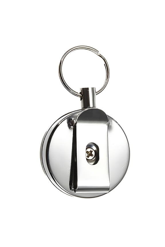 2026 New Stainless Steel Retractable Key Recoil Ring Pull Key Chain Belt Clip Keychain Retractable Keychain