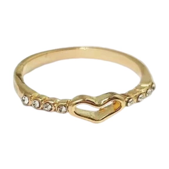 DESIGNICE 2026 New Sterling Silver Rings Classic Elegance Rings for Women Fashion Meets Function Rings Gold Combination1 for Office Casual Wear Dinner Dates Special Occasions Everyday Elegance