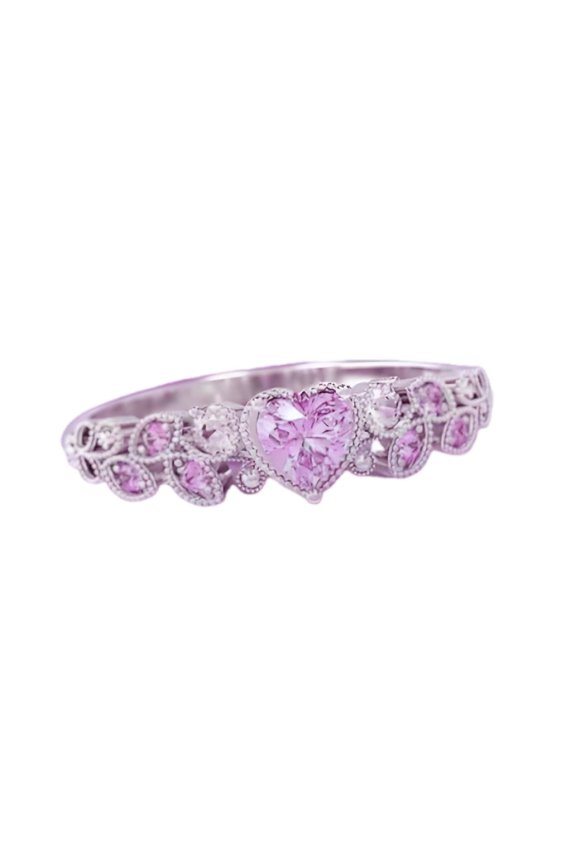 2026 New Sterling Silver Rings Express Your Unique Personality Rings for Women Handcrafted Artistry Rings Red Combination1 for Special Occasions Gifts Daily Wear Fashion Statements.
