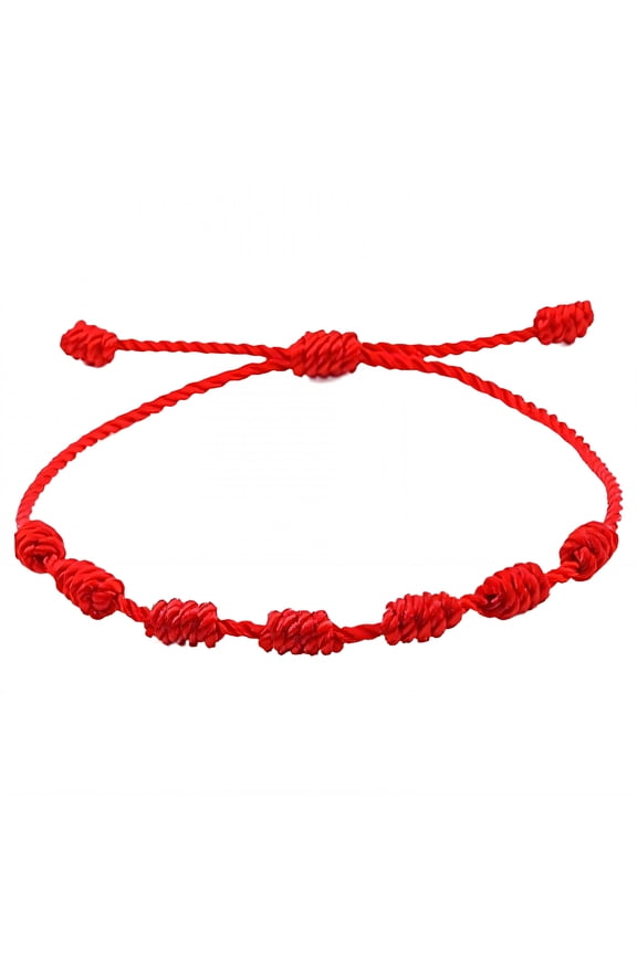 2026 New String Bracelets Protective Rope with Knot Bracelets for Women for Everyday Lucky Gift Travel Lucky Red Rope Embroidery Kit Style 2