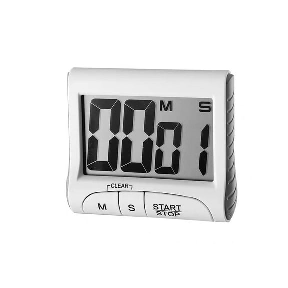 DESIGNICE 2026 New Timer Clear Audible Alert Kitchen Timer Stable Performance Easy to Use Dial Time Timer for Kitchen Baking Cooking White