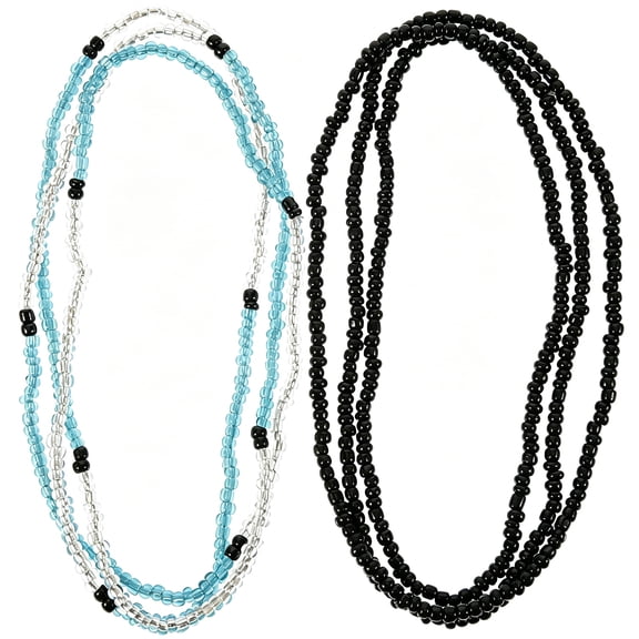 DESIGNICE 2026 New Waist Beads Set Elastic Body Jewelry for Waist,Hips,Belly,Dance,Fitness,Fashion,Gift Adjustable Stretchy for Beach Summer Festival Party