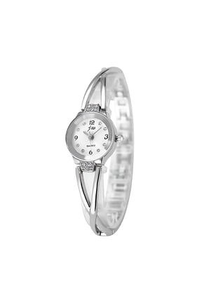 2026 New Women Quartz Watches Fashion Elegant Waterproof Wristwatch Petite Bracelet Watch for Daily Wear,Office,Parties,Casual,Formal (Silver)