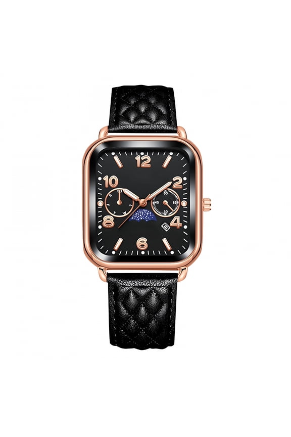 2026 New Womens Elegant Classic Retro Vintage Square Luminous Analog Watch Vintage Watches for Women for Daily Wear, Office, Party, Travel, Gift