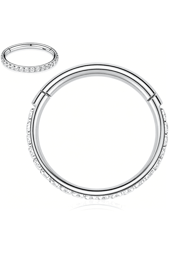 20G 18G 16G 12G Nose Ring Hoop Conch Rook Daith Helix Tragus Piercing Jewelry 316L Surgical Steel Cartilage Earring Conch Hoop Earring Septum Jewelry Belly Lip Ring 5Mm to 14Mm