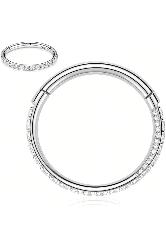20G 18G 16G 12G Nose Ring Hoop Conch Rook Daith Helix Tragus Piercing Jewelry 316L Surgical Steel Cartilage Earring Conch Hoop Earring Septum Jewelry Belly Lip Ring 5Mm to 14Mm