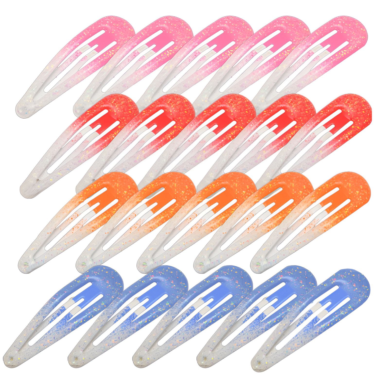 Babyhug Free Size Hair Clips Pack of 12- Multicolor