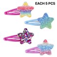 thumbnail image 1 of DESIGNICE 20Pcs Stars Hair Clips,Secure Hairpiece Cute Hair Clips,Fashion Effect Stars Clips,Style1, 1 of 5
