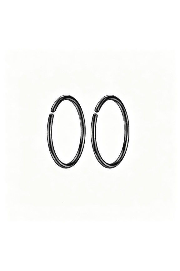 22G 20G 18G 6-12Mm Small Hoop Earrings for Cartilage Nose,Piercing Hoop Ring Nose Rings Hoop Tragus Helix Daith Rook Snug Piercing Rings