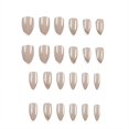 thumbnail image 1 of DESIGNICE 25Pcs Fake Nails Non-Damaging Nails Press Ons,Lightweight Convenient Removal Press on Nails for Women,Style3,Multicolor, 1 of 3