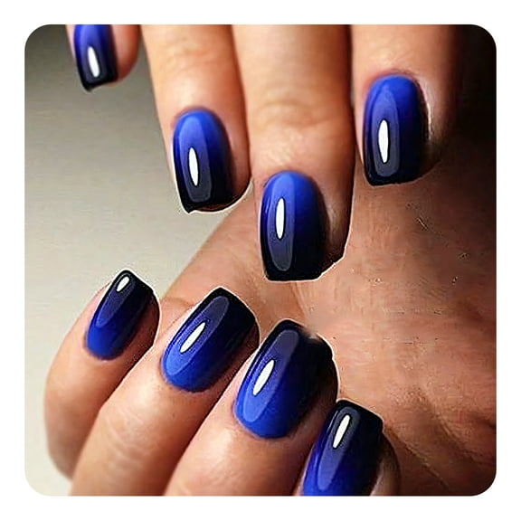 DESIGNICE 26Pcs Fake Nails Perfect Fit Nails Press Ons,Exquisite Fingertips Minimalist Style Press on Nails for Women,Style1,Multicolor