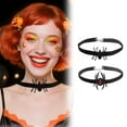 thumbnail image 1 of DESIGNICE 2Pcs Goth Accessories,Halloween animal Gems Choker Necklaces for Woman,Polyester Halloween Jewelry,For Halloween Ladies,Mix1, 1 of 7