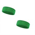 thumbnail image 1 of DESIGNICE 2Pcs Headbands High-Efficiency Sweat Absorption Sweat Band,Sweat-Resistant Quick-Dry Fabric Head Wraps for Women,Style3,Multicolor, 1 of 4