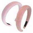 thumbnail image 1 of DESIGNICE 2Pcs Head Bands,Hard Wide Headbands for Women, Headbands for Girls,Colormixing3, 1 of 7