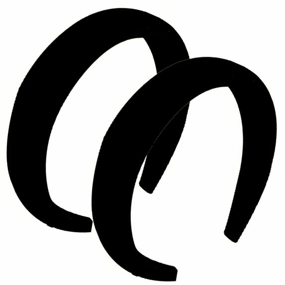 DESIGNICE 2Pcs Headbands for Women,Wide - Brim Design Headbands for Girls,Checkered Retro Girls Headbands,Colormixing1