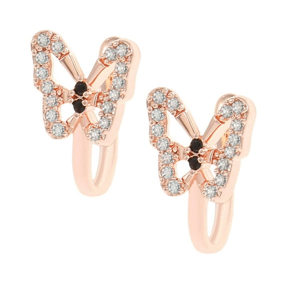 DESIGNICE 2Pcs Nose Rings,Comprehensive Protection Design Nose Piercings,Suitable for Multiple Scenarios Efficient Filtration System Nose Studs,Goldtone