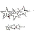 thumbnail image 1 of DESIGNICE 2Pcs Stars Hair Clips,Cute Clip Metal Hair Clips,Stylish Touch Cute Hair Clips,Combination Style1, 1 of 5