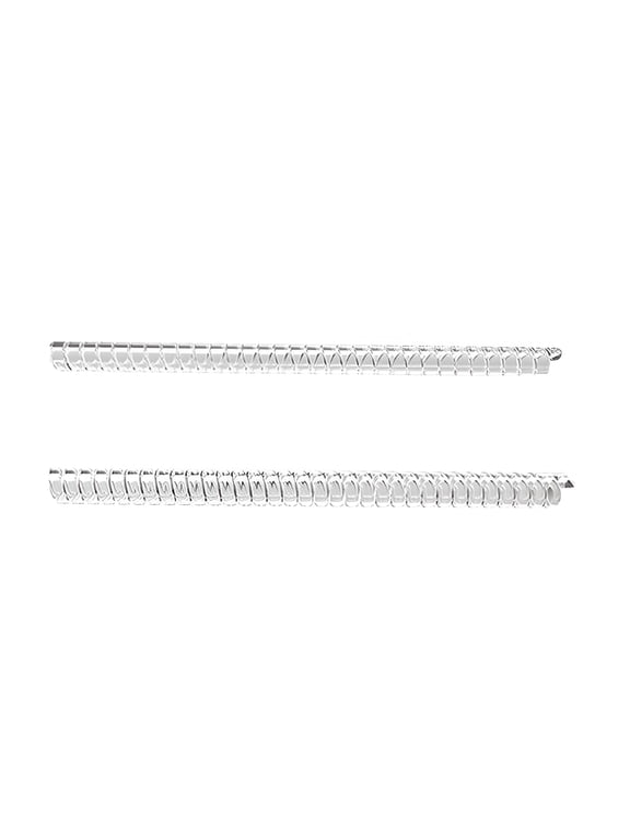 2Pcs Transparent Ring Guard Size Adjuster for Loose Rings Spiral Coil Ring Fitter Tightener (3MM for Women+5MM for Men)