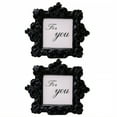 thumbnail image 1 of DESIGNICE 2Pcs Vintage Picture Frames,Art Piece Small Picture Frames,Photo Filter Photo Frame,4.93"X3.75",Black, 1 of 7