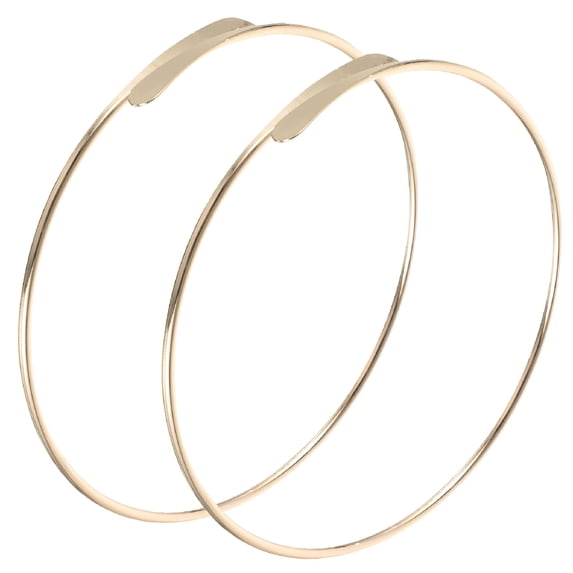 DESIGNICE 2pcs Bangle Bracelets for Women Adjustable Bangles Metal Cuff Bangles Stylish Bangles Trendy Wrist Jewelry for Girls and Women