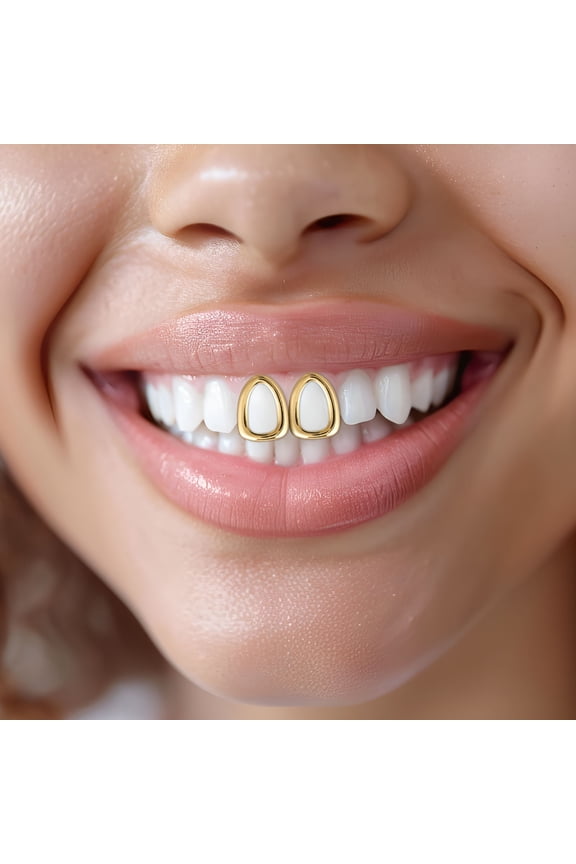 2pcs Mouth Teeth Grills Cosplay Grill Teeth Decorative Teeth Jewelries