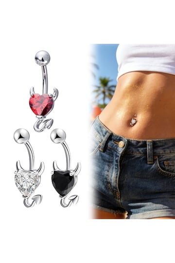 vibrating belly ring Red-Black THRASHER LIX Vibrating Tongue Ring main image 0