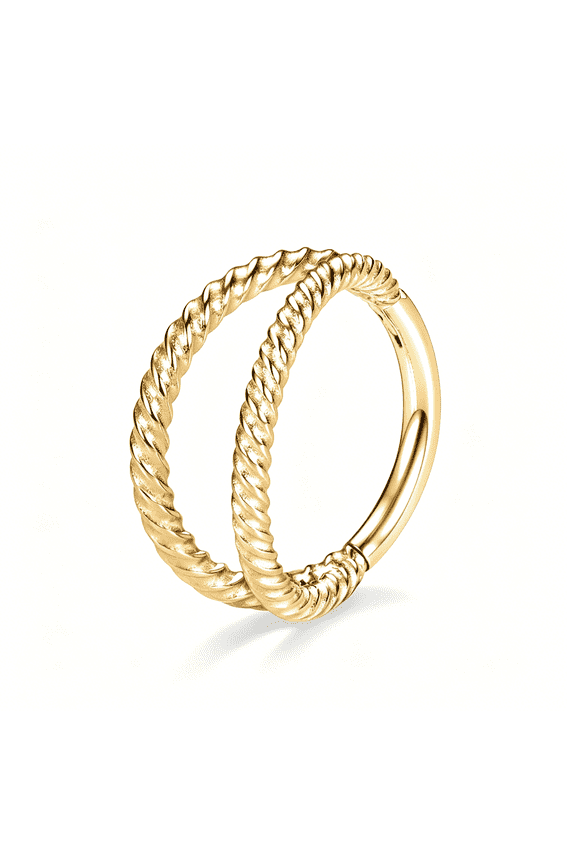 316L Surgical Steel Septum Clicker Ring Nose Ring Hoop Sleeper Hoop Earring Helix Rook Conch Cartilage Daith Tragus Earrings Lobe Nose Piercing Jewelry for Women