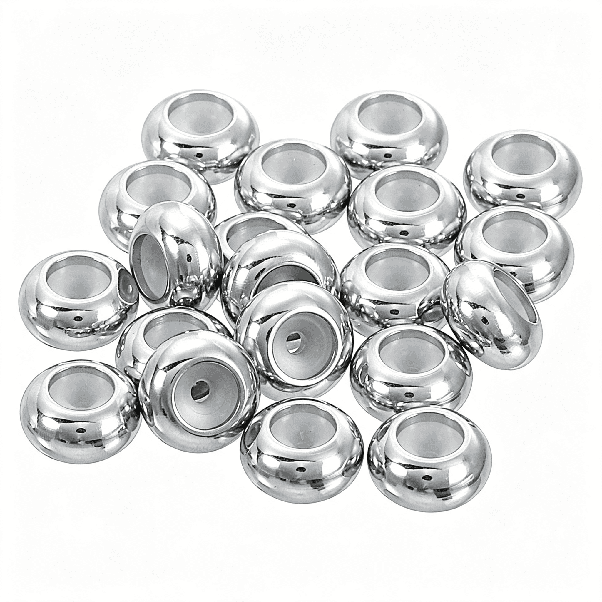 Simple Layout Ad DESIGNICE 35Pcs 8Mmx1.5Mm Insert Rubber Stopper Position Spacer Beads ...