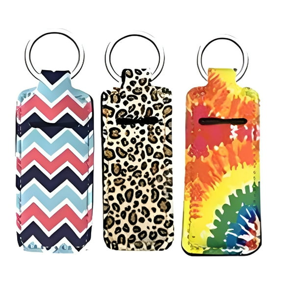 DESIGNICE 3Pcs Chapstick Holder Key Chain, Keychains,Cute Keychain ...